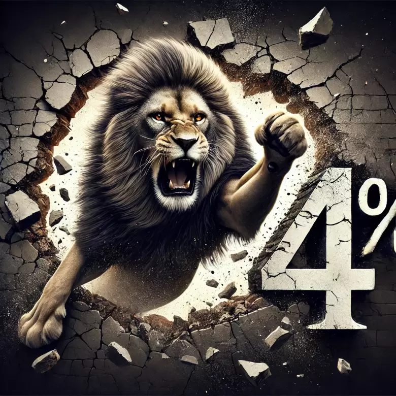Inflación de 4%