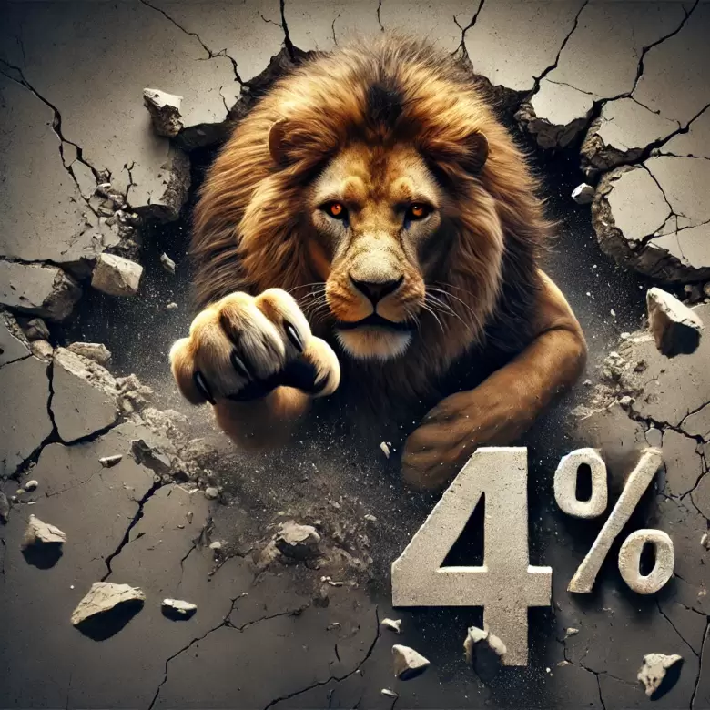 Inflación de 4%