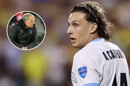 Canobbio se peleó con Bielsa por diferencias en el método de trabajo y no volverá a ser convocado a la Selección de Uruguay