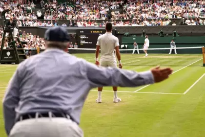 Por primera vez en 147 años, no habrá jueces de línea en los partidos de Wimbledon