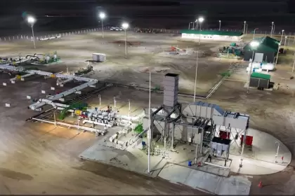 La Planta Compresora Salliqueló, ubicada en la provincia de Buenos Aires, comenzó a funcionar transportando más gas desde Vaca Muerta.