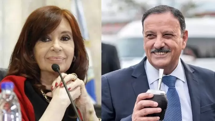 Cristina Fernández y Ricardo Quintela