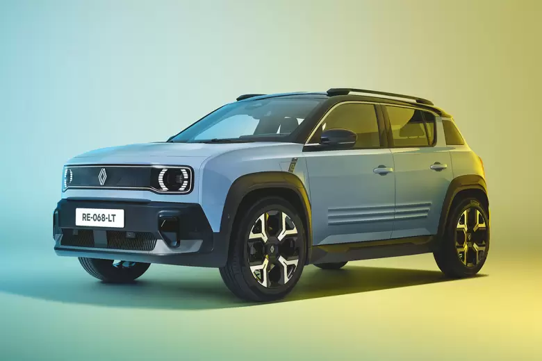 El Renault 4 E-Tech será lanzado en el arranque de 2025.
