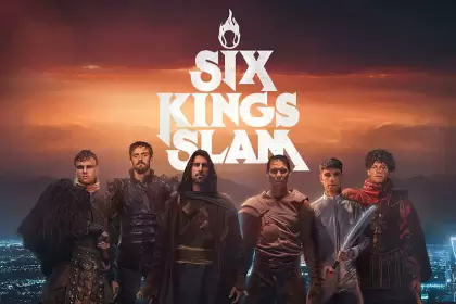Rune, Medvedev, Djokovic, Nadal, Alcaraz y Sinner, en el póster oficial del Six Kings Slam