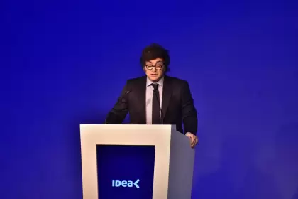 Javier Milei en Idea: "Voy a explicar a la Argentina como un caso de negocio, porque es ahora"