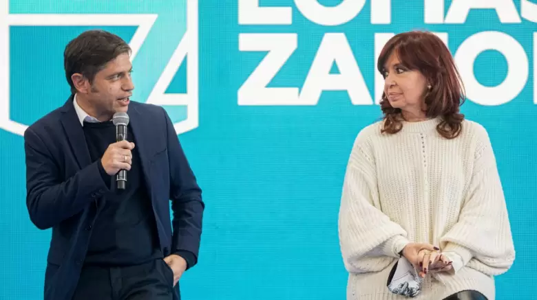 Axel Kicillof y Cristina Kirchner