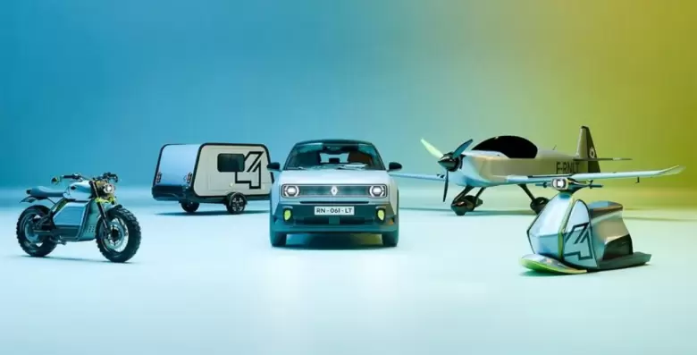 La presentación de la moto se dio en el marco del estreno del Renault 4 E-Tech.
