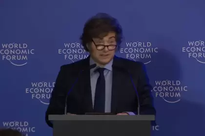 Javier Milei en el Foro Económico Mundial: "El cepo se lo vamos a poner al Estado"