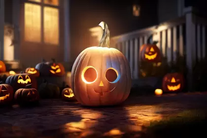 Halloween como fiesta empezó a adentrarse en Estados Unidos desde el siglo XIX debido a la hambruna y crisis de pobreza de 1845 vivida en Irlanda.