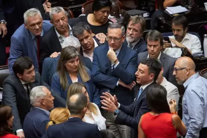El bloque de radicales de Diputados