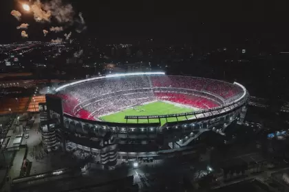 El Estadio Monumental cuenta con una capacidad para 86.000 personas.