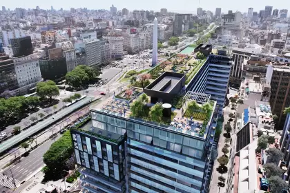 Las impactantes imágenes de la nueva apuesta de IRSA y COTO: "Edificio del Plata"