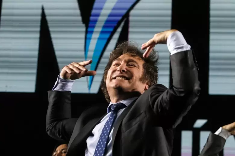 El presidente Javier Milei