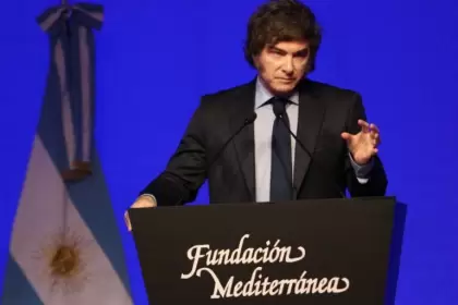 La Fundación Mediterránea, ovacionó de pie a Milei, incluso ovacionó con el silencio cuando insultó a Raúl Alfonsín