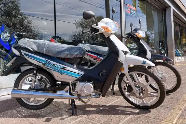 La Motomel B110 se metió en el segundo lugar de los patentamientos del mes.