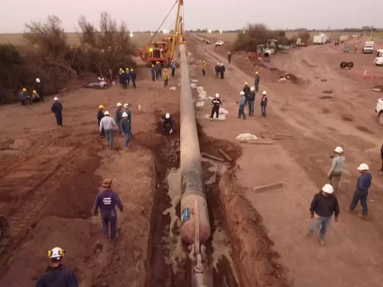 La Reversión del Gasoducto Norte se proyectó para sustituir el gas importado desde Bolivia con gas proveniente de la formación Vaca Muerta
