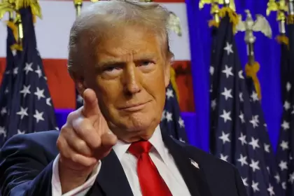 El presidente electo, Donald Trump.