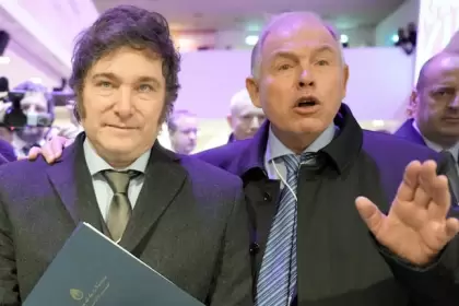 Javier Milei y Gerardo Werthein