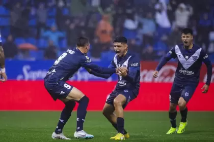 El líder Vélez es uno de los equipos que más goles metió en esta Liga Profesional.