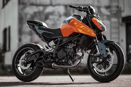 La KTM Duke 200 es uno de los modelos que se puede comprar financiado.