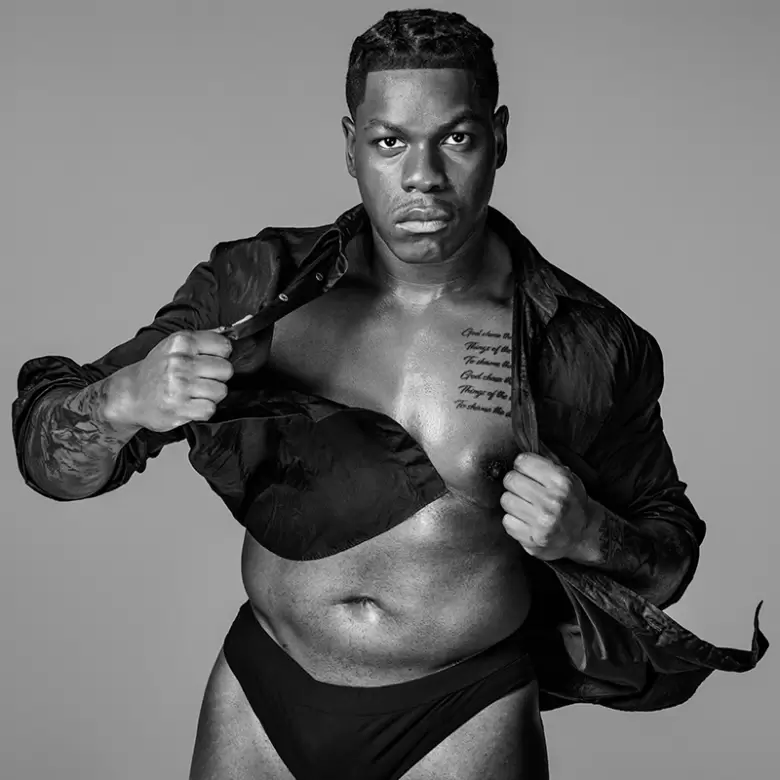 El actor británico John Boyega, conocido por por interpretar a FN-2187 / Finn en la saga Star Wars.