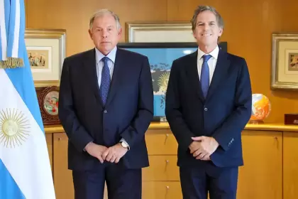El canciller Gerardo Werthein recibi al nuevo embajador argentino en Estados Unidos