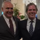 Alec Oxenford estrenó su traje de embajador en Estados Unidos con una cena junto a Marc Stanley