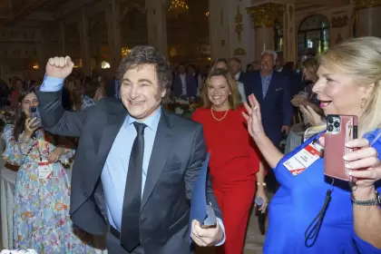 Javier Milei en CPAC