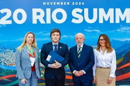 Javier Milei y Lula da Silva