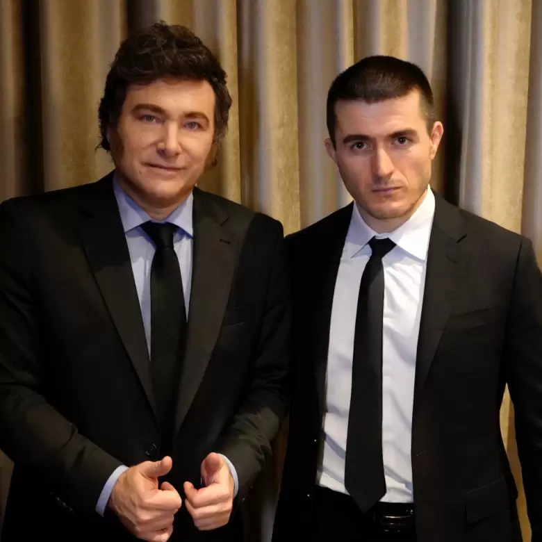 Javier Milei con Lex Fridman