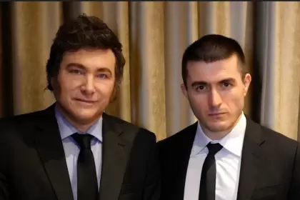 Javier Milei con Lex Fridman