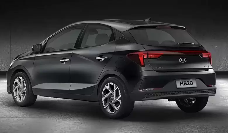El HB20 en su versión hatchback mide 4m de largo y es competidor directo del VW Polo.