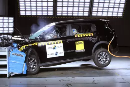 Latin NCAP puntuó con cero estrellas a un auto familiar lanzado recientemente