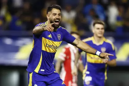 Milton Giménez lleva 10 goles en Boca, de los cuales nueve fueron el primero del equipo en el partido