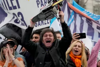 El presidente Javier Milei