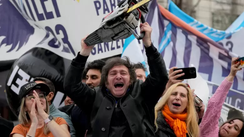 El presidente Javier Milei