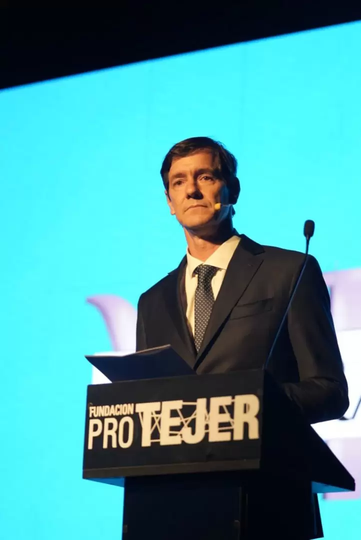 Luciano Galfione, presidente de la Fundación Pro Tejer