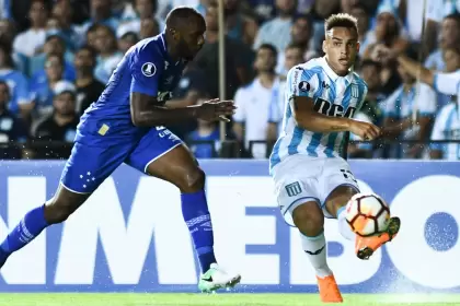 El último antecedente entre Racing y Cruzeiro data de la Copa Libertadores 2018