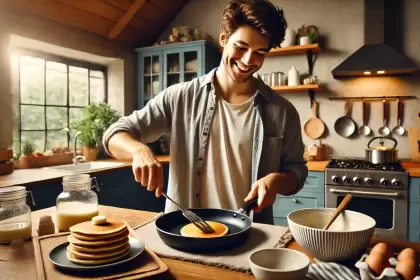 Hacer panqueques en casa es fácil, divertido y perfecto para compartir en familia o sorprender a alguien especial.