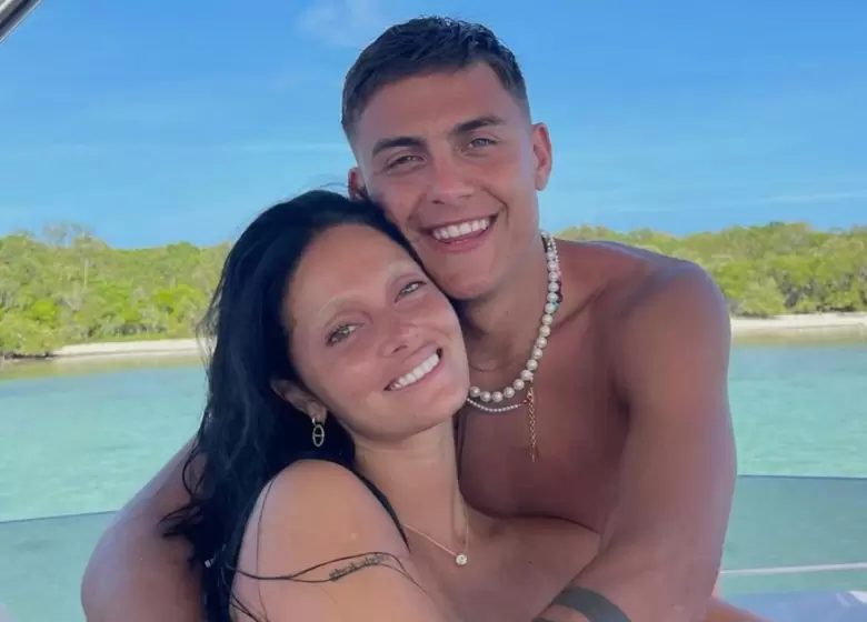 Paulo Dybala y Oriana Sabatini