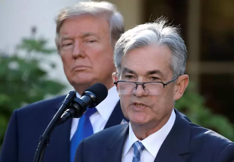 trump powell
