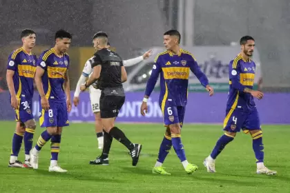 El lamento de los jugadores de Boca tras la eliminación ante Vélez en la semifinal de la Copa Argentina