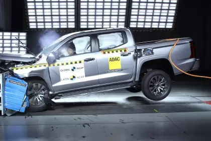 Una pick-up que llegará a la Argentina próximamente es la primera en lograr 5 estrellas Latin NCAP