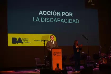 Jorge Macri habló en un acto sobre su discapacidad: "Casi toda mi vida me negué a contarla"