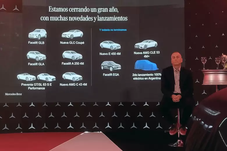 Roberto Gasparetti, Managing Director de Mercedes-Benz Autos en Argentina.