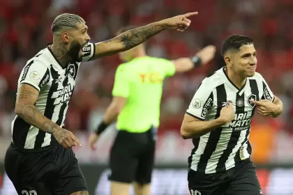 Botafogo viene de ganarle 1-0 a Internacional con gol del venezolano Jefferson Savarino.