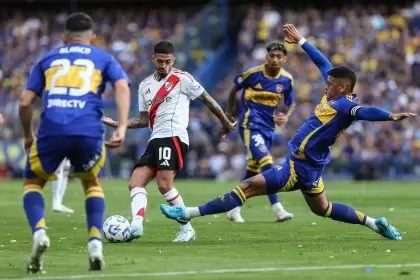 El último Superclásico entre River y Boca se lo llevó el "Millonario" con gol de Manuel Lanzini