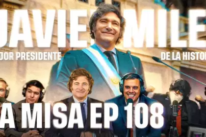 Javier Milei en La Misa