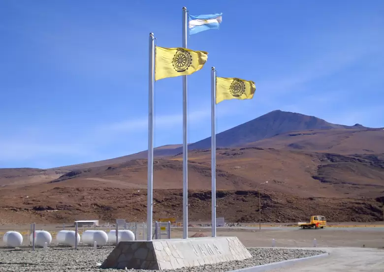 El puesto del ACA en Paso de Jama, en la frontera con Chile, a 4.500 msnm.