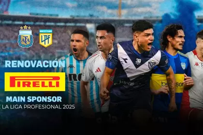Pirelli es nuevamente main sponsor de La Liga Profesional de Fútbol